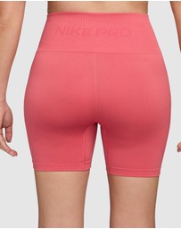 Nike - 5in Pro Seamless Dri-FIT High-Waisted Biker Shorts