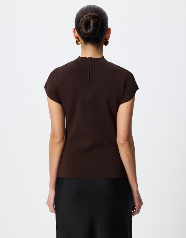 Tussah - Clara Grow On Sleeve Knitted Peplum Top