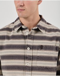 Rolla's - Meridian Stripe Long Sleeve Shirt