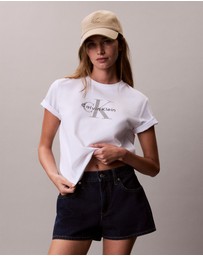 Calvin Klein Jeans - Denim Mini Shorts