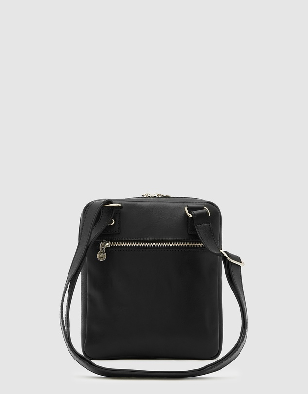 Republic of Florence - Gaius Black Leather Satchel Bag