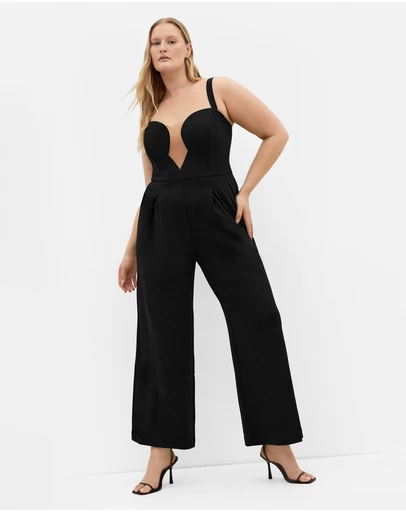 City Chic - Flaunt It Jumpsuit