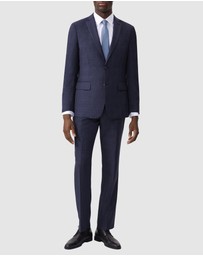 Van Heusen - Wool Blend Check Suit Jacket