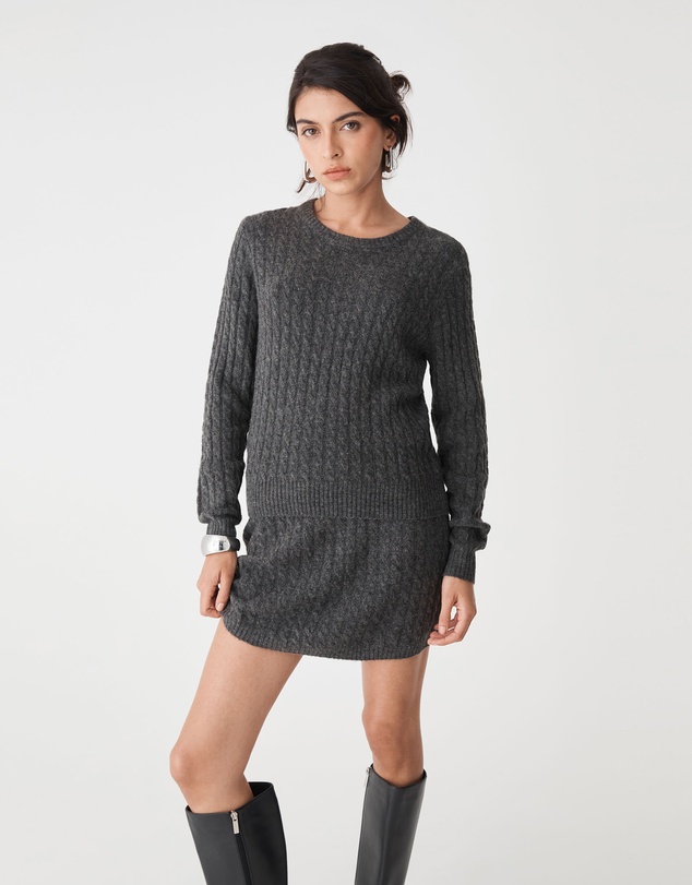 Forcast - Andie Cable Knit Jumper