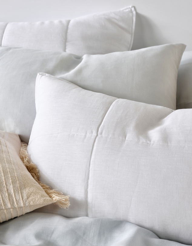 Linen House - Nimes Pure Linen Pillow Sham Pair