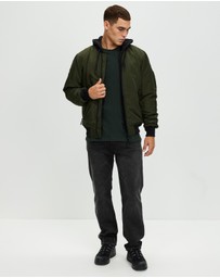 Superdry - Military Hooded MA1 Bomber Jacket