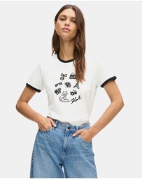 Karl Lagerfeld - Charms T-shirt