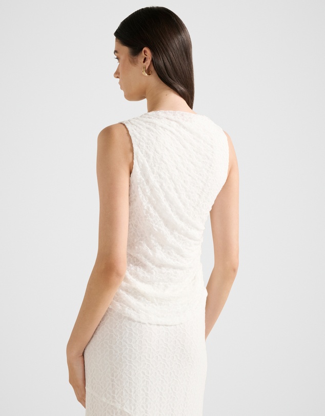 Forever New - Tahlia Textured Lace Tank Top
