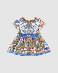 Camilla - Tee Dress With Double Frill Tutu Skirt - Babies