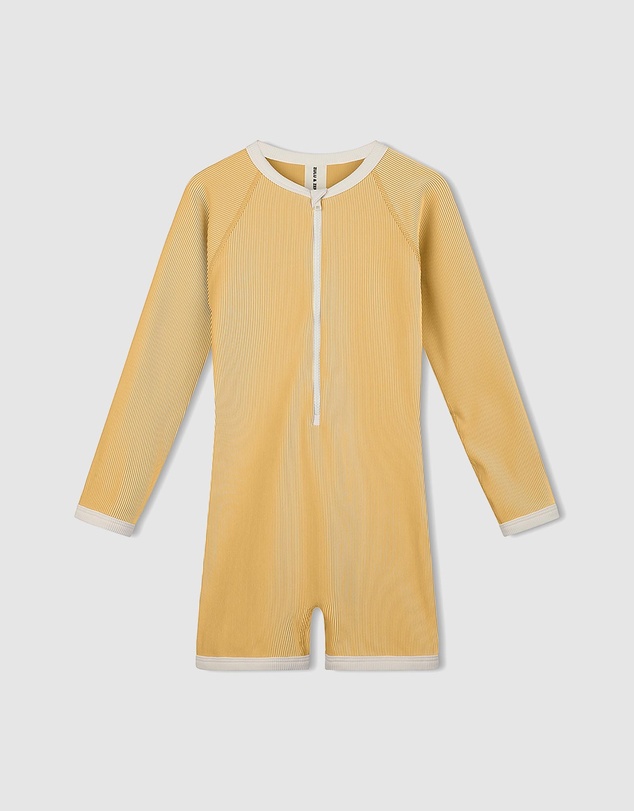 Zulu & Zephyr Mini - Mini Stripe Rib Surf Suit - Kids