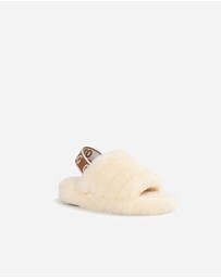 Ozwear Connection Uggs - Ugg Kids Brooklyn Fluff Slide