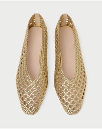 Loeffler Randall - Emery Woven Ballet Flat