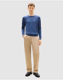 Tommy Hilfiger - Flag Embroidery Crew Neck Jumper
