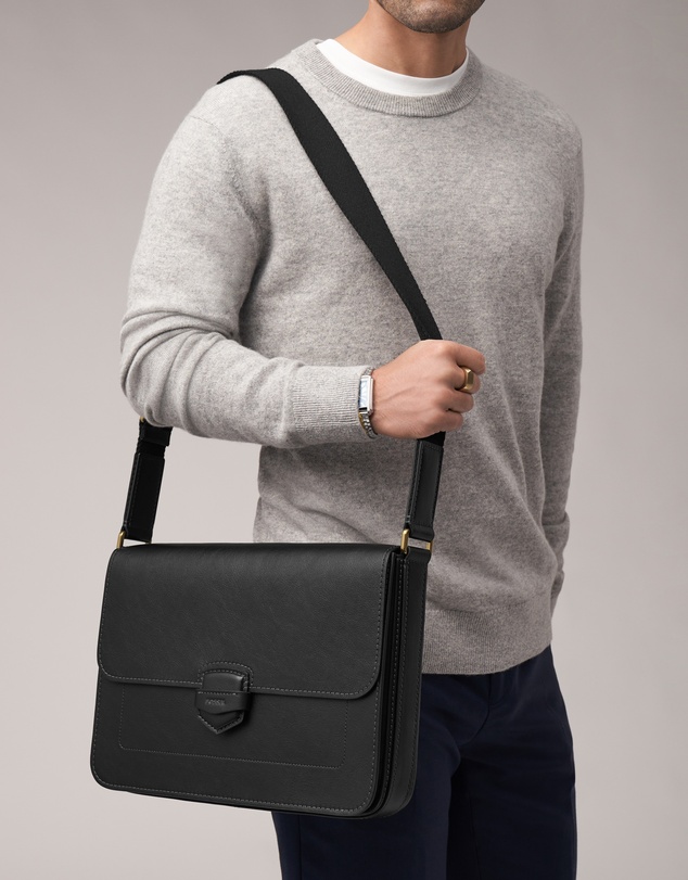 Fossil - Lennox Blue Messenger Bag