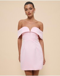 CHANCERY - Fold Bodice Mini Dress