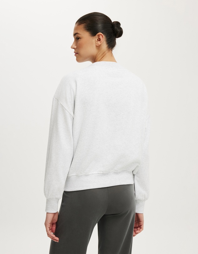 Cotton On - V Neck Fleece Sweatshirt
