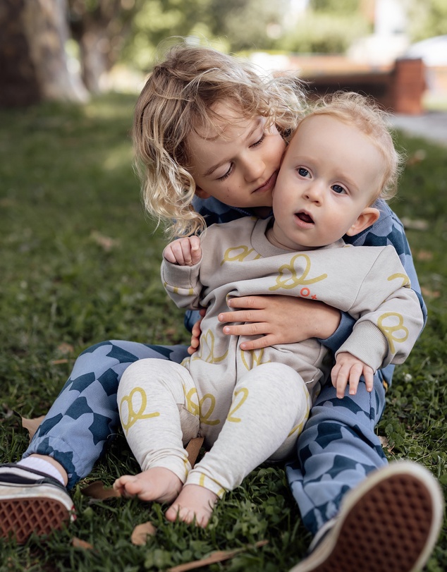 Olive & The Captain - Pretzels Sweater Romper