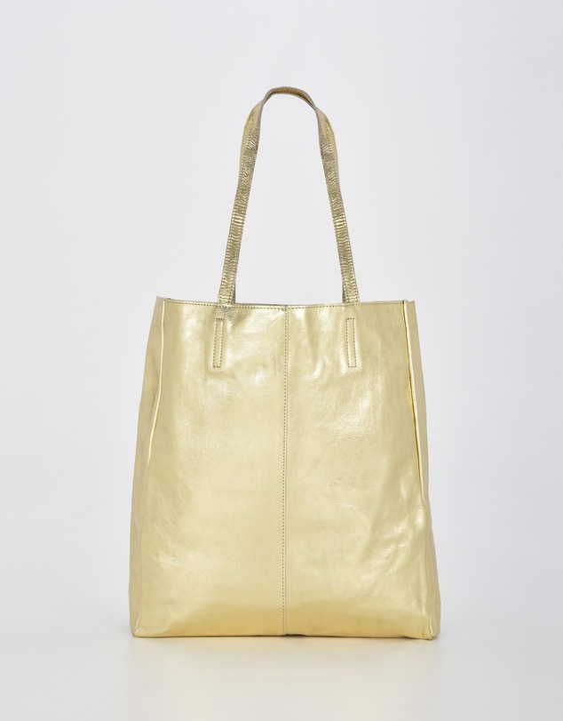 Cobb & Co - Venus Metallic Leather Tote