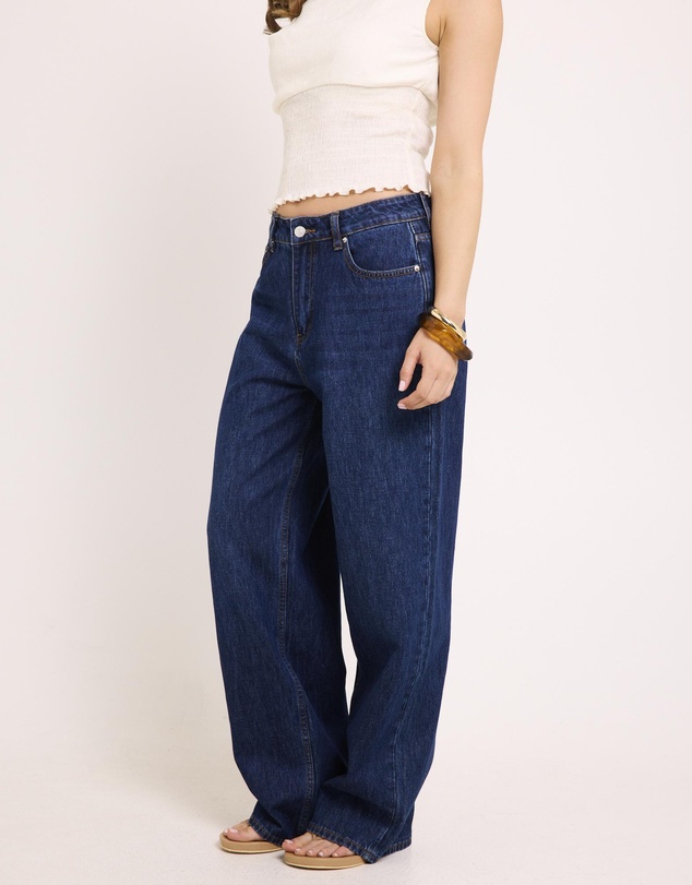 Subtitled - Alexa Mid Rise Relaxed Denim Jeans