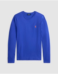 Polo Ralph Lauren - Long-Sleeve Jersey Crewneck Tee