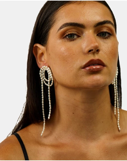 Sonne Jewellery - Caroline Pearl Earrings