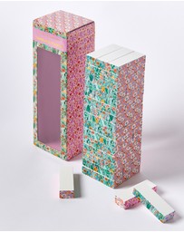 Journey Of Something - Floral Tumbling Tower