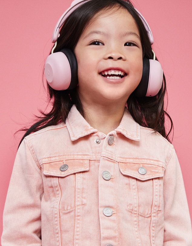 Kreafunk - Kreafunk Kids Buzz Junior Bluetooth Headphones - Dusty Rose