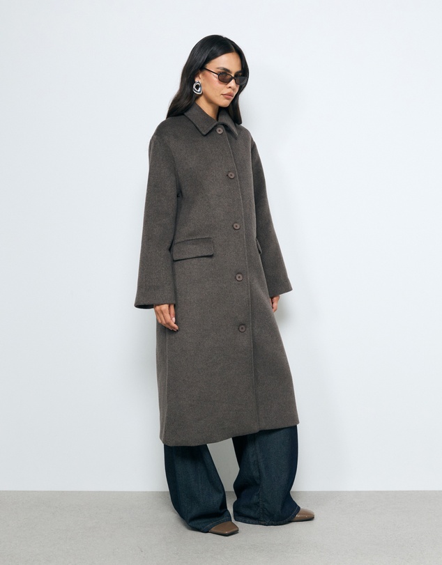 AERE - Cassie Wool Blend Coat