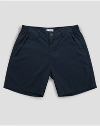 Mosmann - Brando Chino Shorts - Navy