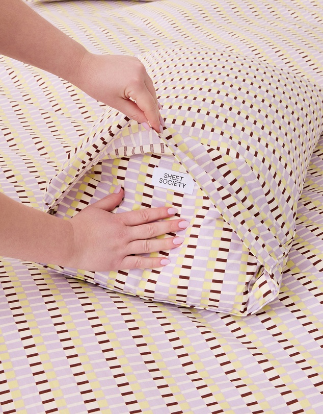 Sheet Society - Leo Washed Cotton Quilt Cover Set