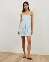Atmos&Here - Cora Embroidered Mini Dress