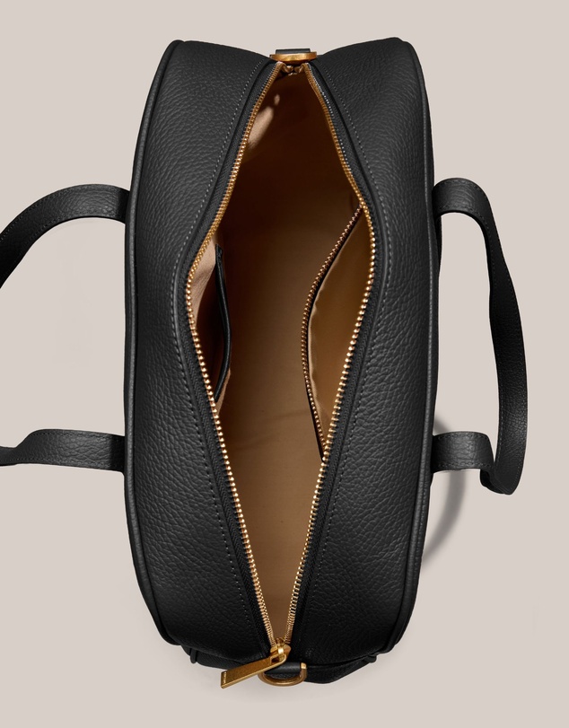 VESTIRSI - Vera Black Medium Bowler Bag