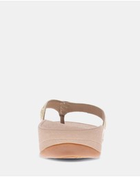 Mia Vita - Allora Toe Post Sandal - Champagne Rhinestone