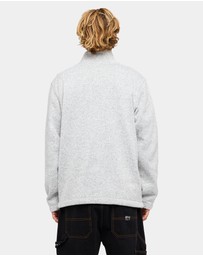 Billabong - Mens Boundary Mock Zip Fleece Top