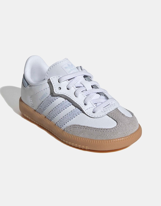 adidas Originals - Samba OG Comfort Closure Elastic Lace Shoes - Babies