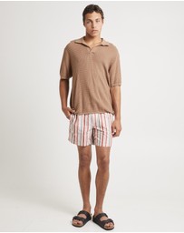 Arvust - Galvin Striped Boarshorts