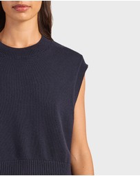Academy Brand - Flora Crew Knit Vest