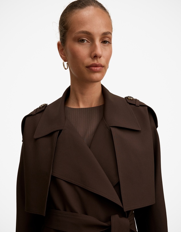 Forever New - Ivy Belted Trench Coat