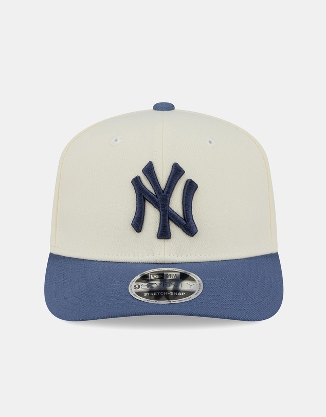 New Era - New York Yankees Slate Two-Tone 9SEVENTY Stretch-Snap Cap