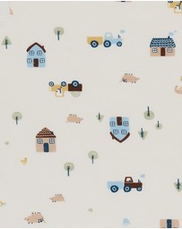 Kynd Baby - Fitted Cot Sheet in Pasture