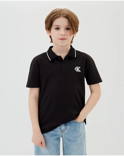 Calvin Klein Jeans - Boys Tipping Polo Shirt