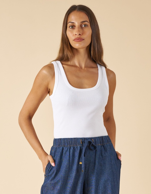 CAMIXA - Ribella Premium Cotton Rib Tank