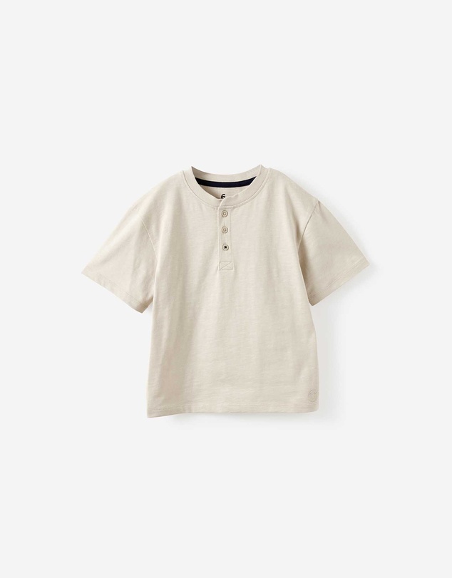 Cotton On Kids - Slub Henley Tee