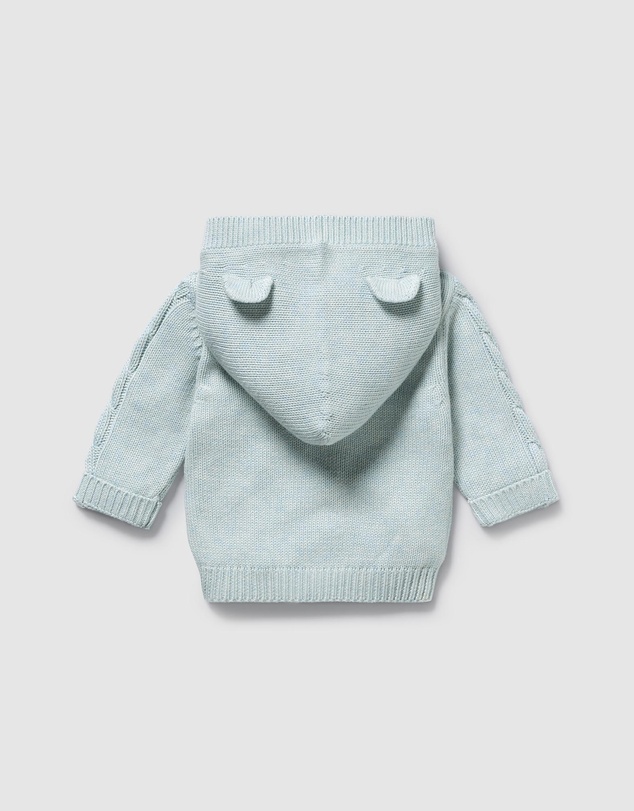 Wilson & Frenchy - Organic Knitted Cable Jacket - Babies