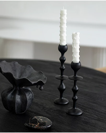 Black Blaze - Infinity Candle Holder
