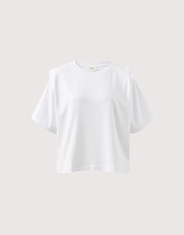 Ceres Life - Rainey Pleat Sleeve Tee