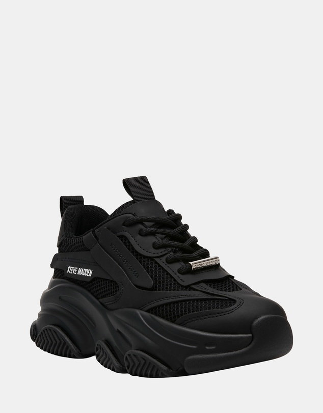 Steve Madden - Possession Black Sneakers