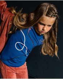B.Nosy - Long Sleeve Embroidered Tee - Kids-Teens