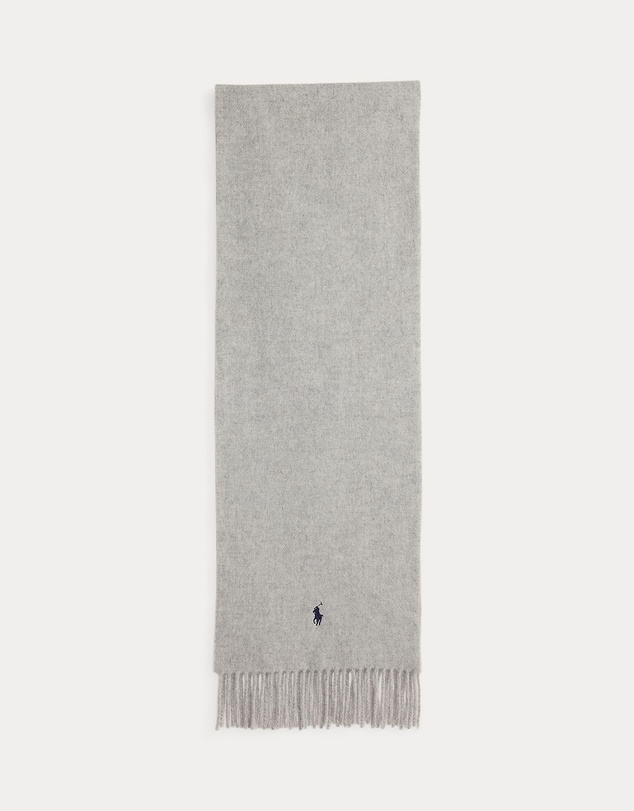 Polo Ralph Lauren - Fringe-Trim Wool Scarf