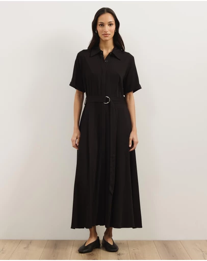 Atmos&Here - Harriet Viscose Shirt Dress